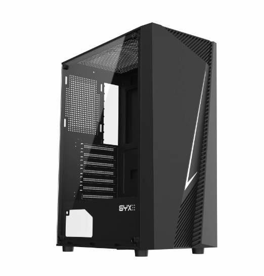 GABINETE SYX GAMER EQS7 BLACK ATX