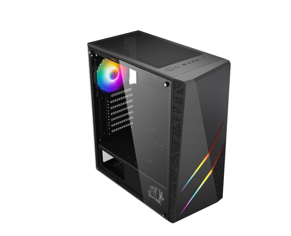 Gabinete Gamer Raptor Blaze Force TG 4
