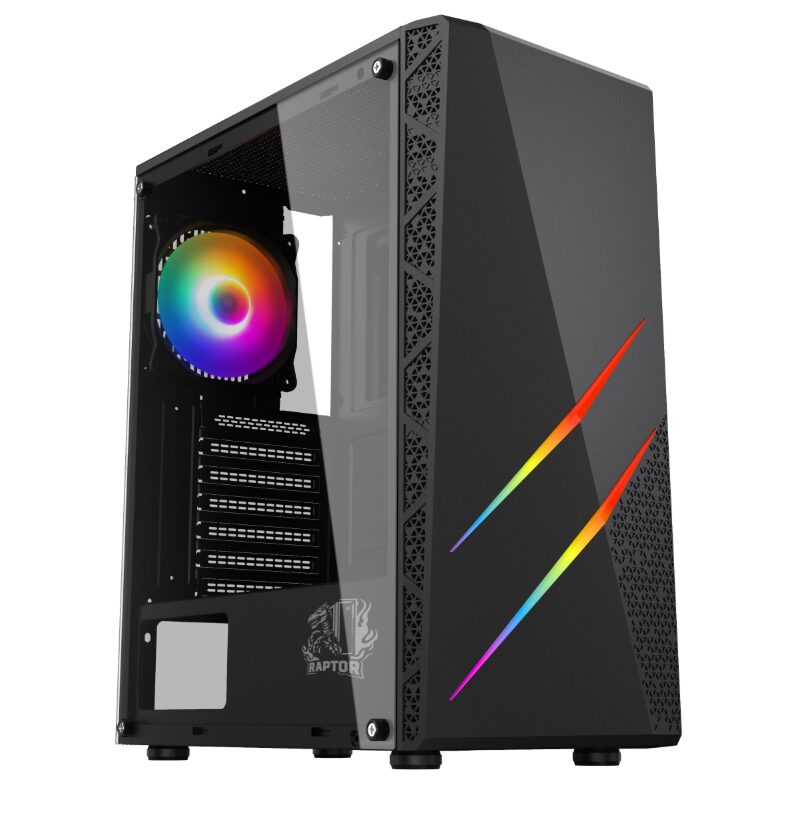 Gabinete Gamer Raptor Blaze Force TG