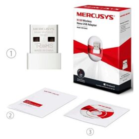 Mercusys MW150US – Adaptador WiFi Nano USB 150 Mbps