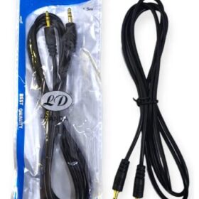 Cable Auxiliar de Audio 1.5 m – Genérico