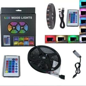 Kit Tira LED RGB 3 metros – Con control remoto | Para TV, PC o exterior