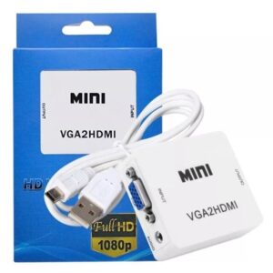 Conversor VGA a HDMI + Audio – Adaptador de Video Universal