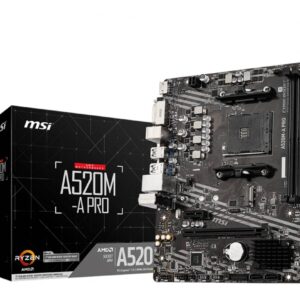 Motherboard MSI A520M-A PRO – DDR4