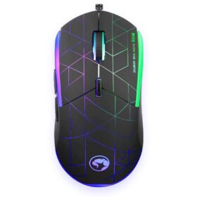 Mouse Gamer Marvo M115 – 4000 DPI, LED 7 Colores y diseño ambidiestro
