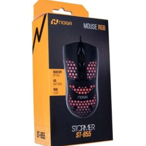 ST-855 – Mouse RGB Stormer Series | Precisión, estilo y comodidad