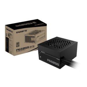 FUENTE GIGABYTE 650W 80+ SILVER - BLACK