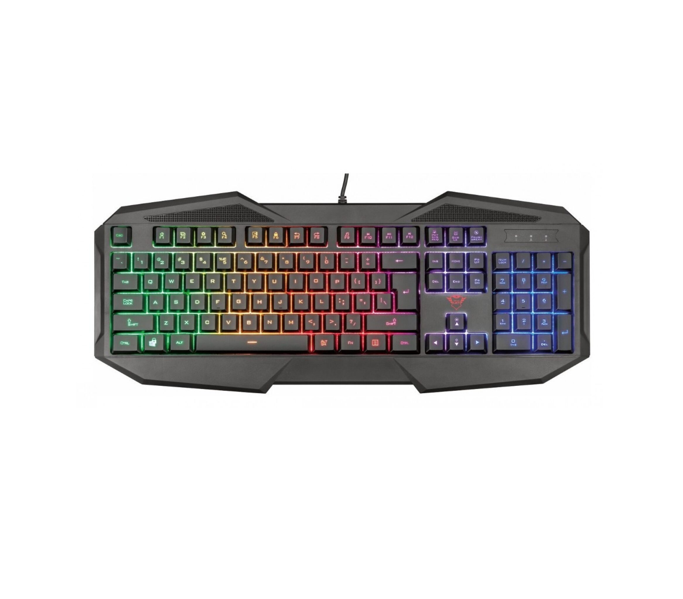 TECLADO GAMER TRUST GAMING GXT 830RW AVONN RGB USB 4