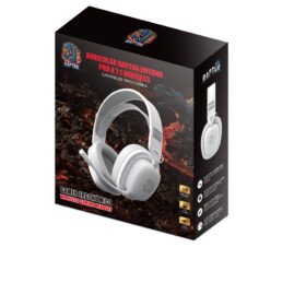 AURICULAR GAMER RAPTOR INFERNO PRO X 7.1 WIRELESS BLANCO