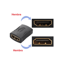 ADAPTADOR DE HDMI HEMBRA A HDMI HEMBRA