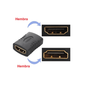 ADAPTADOR DE HDMI HEMBRA A HDMI HEMBRA