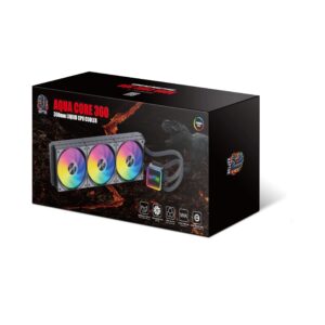 Water Cooling Raptor Aqua Core 360 3x CPU Cooler 360mm Negro