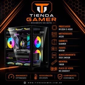 PC Gamer Ryzen 5 4500 – Gaming Full HD