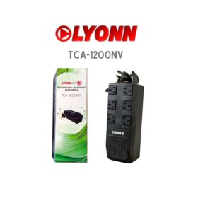 Estabilizador LYONN TCA N-V 1200VA 220V 6 tomacorriente