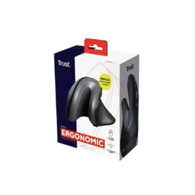 Mouse Ergonómico Trust Verro Inalámbrico Negro