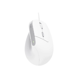MOUSE TRUST ERGONÓMICO BAYO II 25144 DPI 800-2400pp WHITE