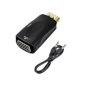Adaptador Hdmi Macho a Vga Hembra con cable de audio