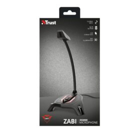 Micrófono Gaming Trust Gxt 215 Zabi Usb Negro