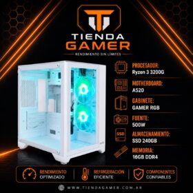 PC GAMER RYZEN 3 3200G 16GB DDR4