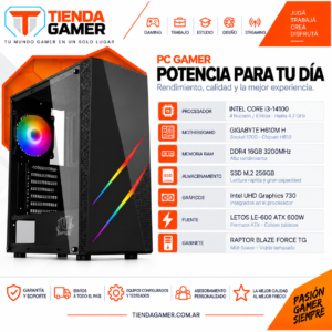 PC INTEL CORE i3 14100
