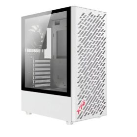 Gabinete XPG Valor Air White Mesh 4x120mm Fans Vidrio Templado Bulk - Outlet