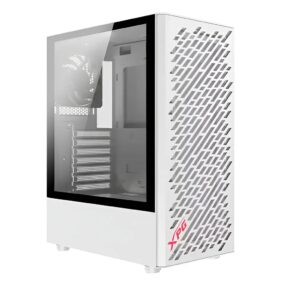 Gabinete XPG Valor Air White Mesh 4x120mm Fans Vidrio Templado Bulk - Outlet