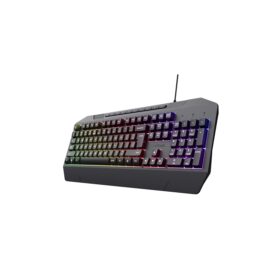 TECLADO GAMER TRUST GAMING GXT 836 EVOCX ILUMINADO USB BLACK