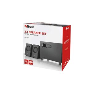 Parlantes 2.1 Trust Avora, Usb Subwoofer Set - black