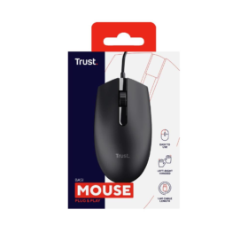 Mouse Óptico Trust Basi USB Black