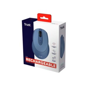 Mouse Inalámbrico Recargable Trust Zaya USB Blue