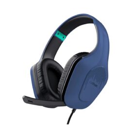 Auricular Gamer Trust GXT 415B Zirox Azul para PC, PS5, PS4, Xbox y Switch