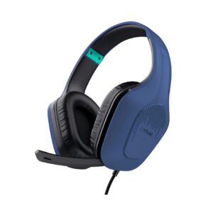 Auricular Gamer Trust GXT 415B Zirox Azul para PC, PS5, PS4, Xbox y Switch