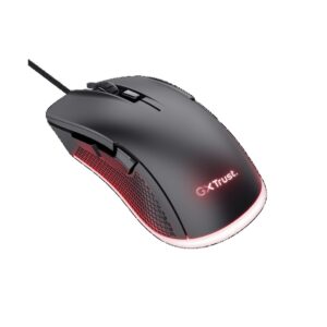 Mouse Gamer Trust GXT 922 Ybar RGB USB Negro 7200 DPI