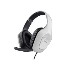Auricular Gamer Trust GXT 415W Zirox Blanco para PC, PS5, PS4, Xbox y Switch