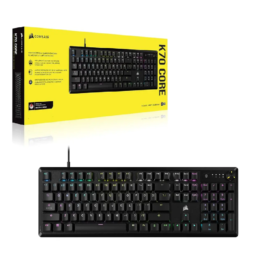 Teclado Gamer Corsair K70 CORE RGB Mecánico MLX Red