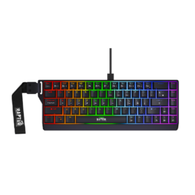 Teclado Gamer Raptor Fireclaw M68 Magnético RGB