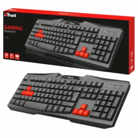 Teclado Gamer Trust Ziva Gaming USB