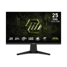 Monitor Gamer MSI 25" MAG 255F X24 FHD Rapid IPS 240Hz 0.5ms