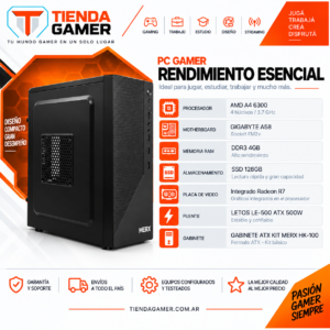 PC Armada – AMD A4-6300
