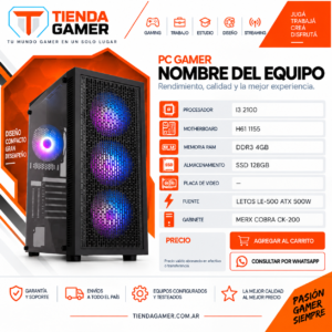 PC Armada – Intel Core i3-2100