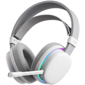 AURICULARES GAMER INALÁMBRICOS AULA G7 BLANCO RGB