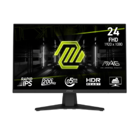 Monitor Gamer MSI 24" MAG 244F Full HD Rapid IPS 200Hz 0.5ms