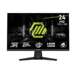 Monitor Gamer MSI 24" MAG 244F Full HD Rapid IPS 200Hz 0.5ms