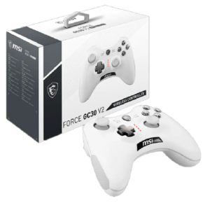 Joystick Control MSI Force GC30 V2 Wireless para Windows/Android White