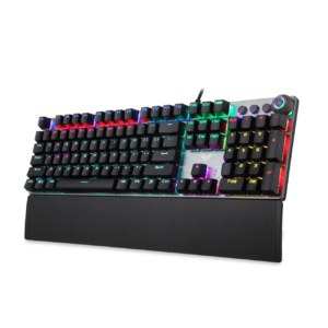 TECLADO GAMER AULA F2058 BLACK – SWITCH BLUE – INGLÉS