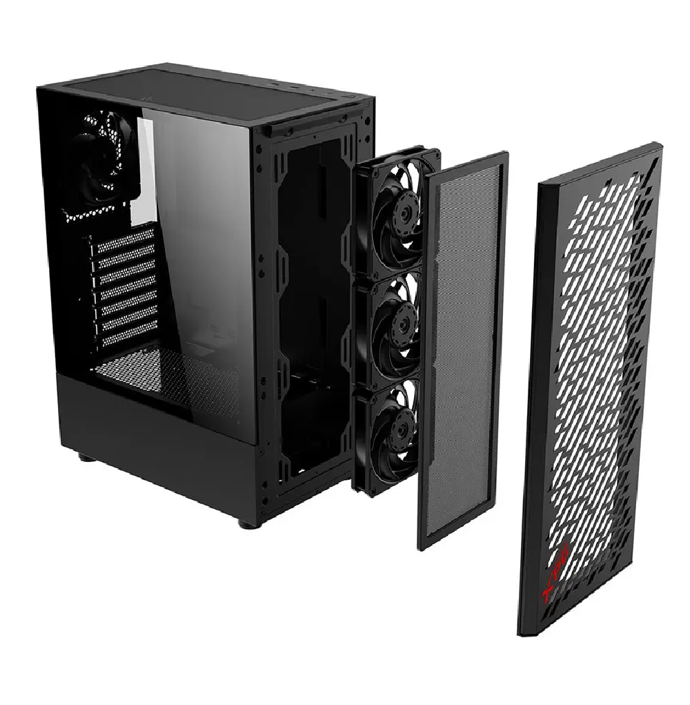 GABINETE ADATA XPG NEGRO VALOR AIRMT-BKCWW 23